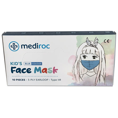 Produktbild Mediroc Kindermaske Blau