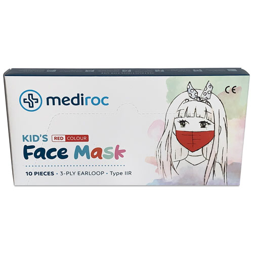Produktbild Mediroc Kindermaske Rot